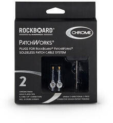Jack 6,3 mm RockBoard CAB-PW-PLUG-2-CR Jack 6,3 mm - 2