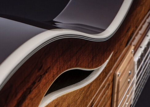 Halbresonanz-Gitarre Michael Kelly Hybrid Special Spalted Maple Burst Halbresonanz-Gitarre - 4