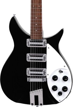 Jazz kitara (polakustična) Rickenbacker 350V63 Liverpool Jetglo Jazz kitara (polakustična) - 3
