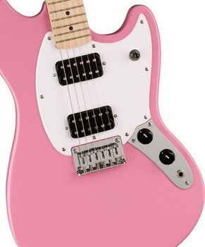 Elektrische gitaar Fender Squier Sonic Mustang HH MN Flash Pink Elektrische gitaar - 3