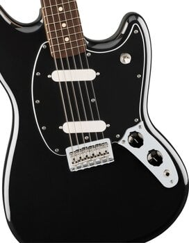 Elektrische gitaar Fender Player II Series Mustang RW Black Elektrische gitaar - 3