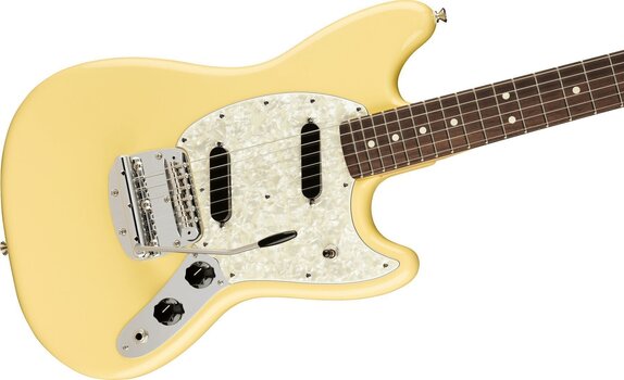 Guitarra elétrica Fender American Performer Mustang RW Vintage White Guitarra elétrica - 4