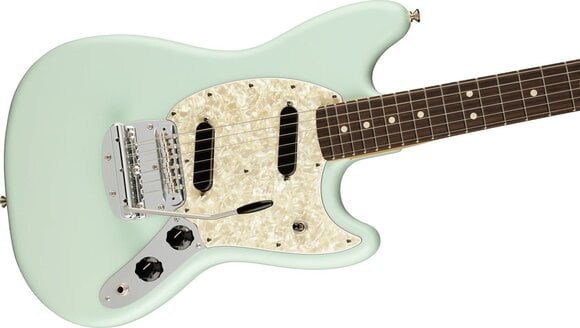 Guitare électrique Fender American Performer Mustang RW Satin Sonic Blue Guitare électrique - 3