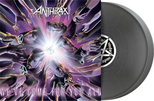 Vinyylilevy Anthrax - We've Come For You All (Silver Coloured) (2 LP) - 2