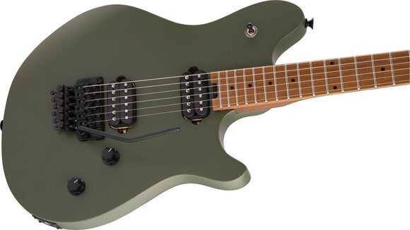 Guitare électrique EVH Wolfgang WG Standard Baked MN Matte Army Drab Guitare électrique - 5
