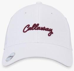 Kšiltovka Callaway Womens Stitch Magnet White/Red Plum UNI Kšiltovka - 3