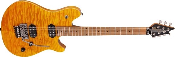 Elektrisk guitar EVH Wolfgang WG Standard QM Transparent Amber Elektrisk guitar - 3