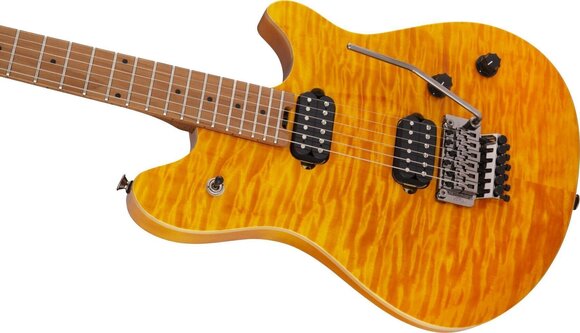 Elektrisk guitar EVH Wolfgang WG Standard QM Transparent Amber Elektrisk guitar - 5