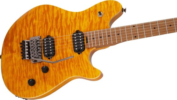 Elektrisk guitar EVH Wolfgang WG Standard QM Transparent Amber Elektrisk guitar - 6