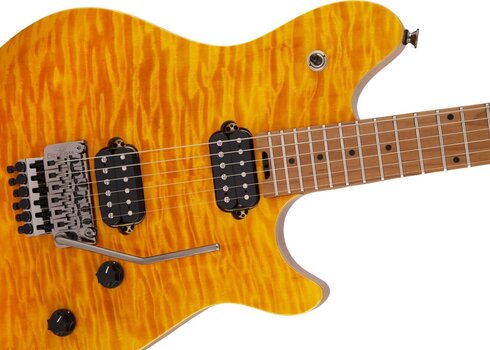 Elektrisk guitar EVH Wolfgang WG Standard QM Transparent Amber Elektrisk guitar - 7