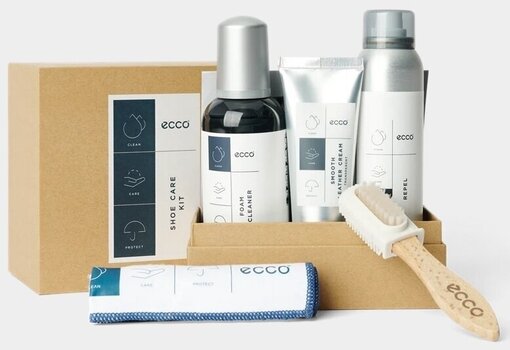 Footwear maintenance Ecco Shoe Care Kit Transparent Cleaning Set - 2