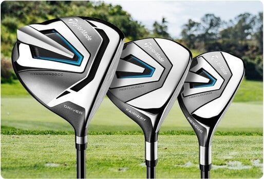 Zestaw golfowy TaylorMade Team Junior - Lewa ręka Junior Zestaw golfowy - 16