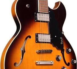 Halvakustisk guitar Guild Starfire I SC Antique Burst Halvakustisk guitar - 2