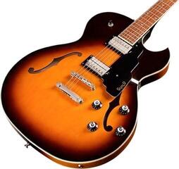 Halvakustisk guitar Guild Starfire I SC Antique Burst Halvakustisk guitar - 3