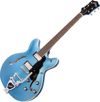 Gitara semi-akustyczna Guild Starfire I DC with Guild Vibrato Tailpiece Pelham Blue Gitara semi-akustyczna - 3