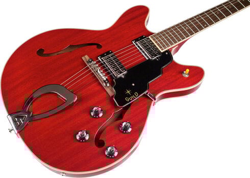 Guitarra Semi-Acústica Guild STARFIRE-IV-CHR Cherry Red Guitarra Semi-Acústica - 4