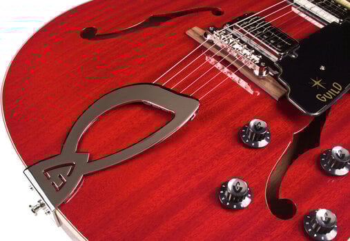 Guitarra Semi-Acústica Guild STARFIRE-IV-CHR Cherry Red Guitarra Semi-Acústica - 5