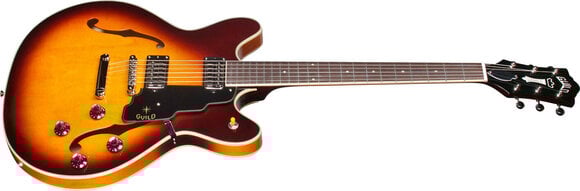 Halvakustisk gitarr Guild STARFIRE-IV-ST-ATB Antique Burst Halvakustisk gitarr - 3