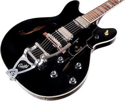 Guitarra Semi-Acústica Guild STARFIRE-V-BLK Black Guitarra Semi-Acústica - 4