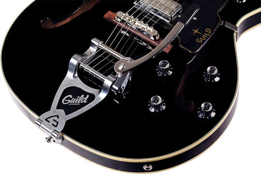 Guitarra Semi-Acústica Guild STARFIRE-V-BLK Black Guitarra Semi-Acústica - 5