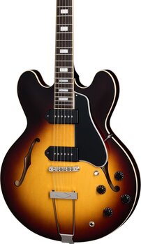 Semiakustická gitara Gibson ES-330 Tobacco Sunburst Semiakustická gitara - 4