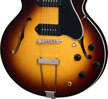 Semiakustická gitara Gibson ES-330 Tobacco Sunburst Semiakustická gitara - 5