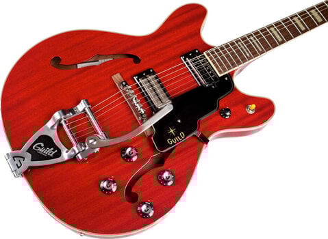 Guitarra Semi-Acústica Guild STARFIRE-V-CHR Cherry Red Guitarra Semi-Acústica - 4