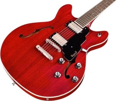 Semi-Acoustic Guitar Guild Starfire I DC Cherry Red Semi-Acoustic Guitar - 5
