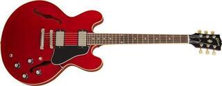 Semi-Acoustic Guitar Gibson ES-335 Satin Cherry Semi-Acoustic Guitar - 2