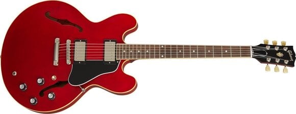 Semi-Acoustic Guitar Gibson ES-335 Satin Cherry Semi-Acoustic Guitar (Pre-owned) - 5