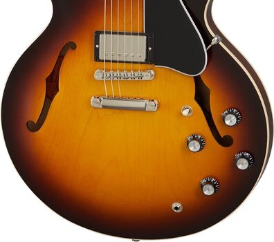 Poolakustiline kitarr Gibson ES-335 Satin Vintage Burst Poolakustiline kitarr - 4