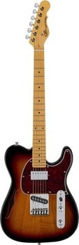 Guitarra semi-acústica G&L Bluesboy 3-Tone Sunburst Guitarra semi-acústica - 2