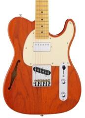 Félakusztikus - jazz-gitár G&L Bluesboy Clear Orange Félakusztikus - jazz-gitár - 2