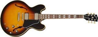 Semiakustická kytara Gibson ES-345 Vintage Burst Semiakustická kytara - 2