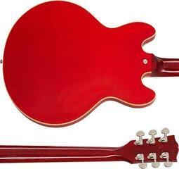 Semiakustická kytara Gibson ES-339 Cherry Semiakustická kytara - 4