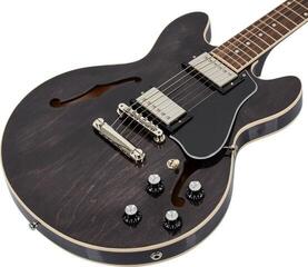Semiakustická kytara Gibson ES-339 Transparent Ebony Semiakustická kytara - 2