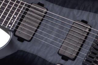 Guitares 8 cordes Schecter Hellraiser Hybrid C-8 LH Trans Black Burst Guitares 8 cordes - 4