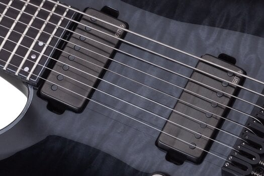 8-keelne elektrikitarr Schecter Hellraiser Hybrid C-8 LH Trans Black Burst 8-keelne elektrikitarr - 5