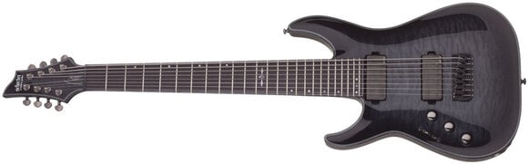 8-keelne elektrikitarr Schecter Hellraiser Hybrid C-8 LH Trans Black Burst 8-keelne elektrikitarr - 2