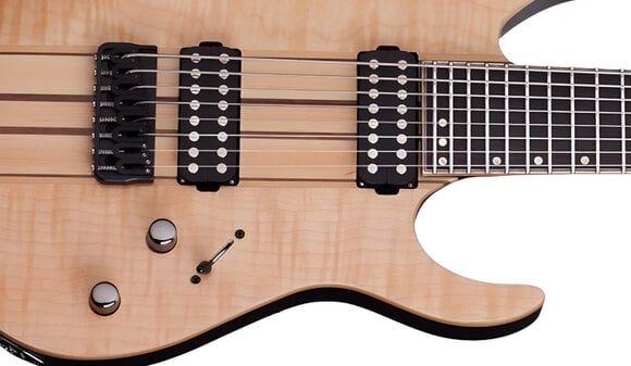 8-saitige E-Gitarre Schecter Banshee Elite-8 Gloss Natural 8-saitige E-Gitarre - 4