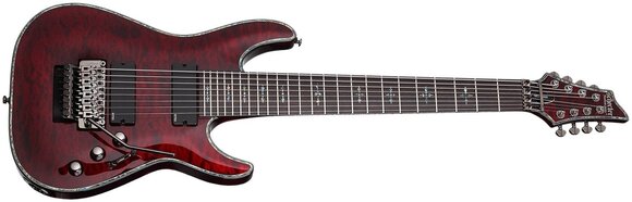 8-saitige E-Gitarre Schecter Hellraiser C-8 Black Cherry 8-saitige E-Gitarre - 2