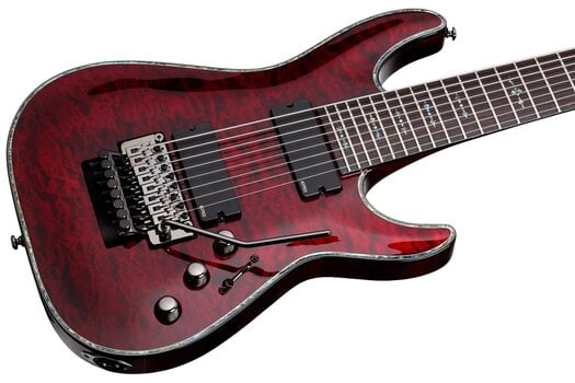 8-saitige E-Gitarre Schecter Hellraiser C-8 Black Cherry 8-saitige E-Gitarre - 3