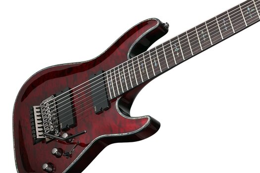 8-saitige E-Gitarre Schecter Hellraiser C-8 Black Cherry 8-saitige E-Gitarre - 5