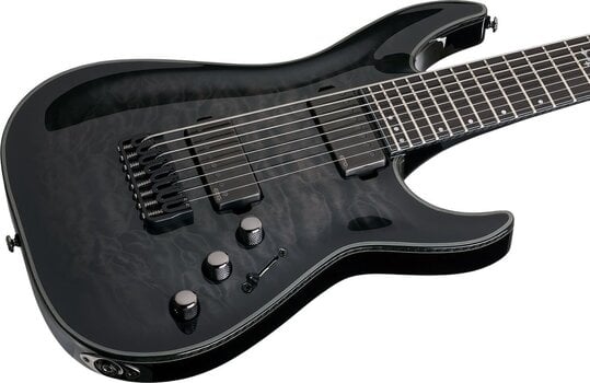 8-saitige E-Gitarre Schecter Hellraiser Hybrid C-8 Trans Black Burst 8-saitige E-Gitarre - 3