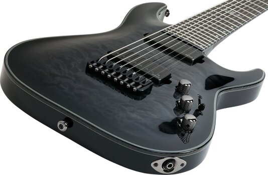 8-saitige E-Gitarre Schecter Hellraiser Hybrid C-8 Trans Black Burst 8-saitige E-Gitarre - 5