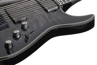 Guitares 8 cordes Schecter Hellraiser Hybrid C-8 Trans Black Burst Guitares 8 cordes - 5