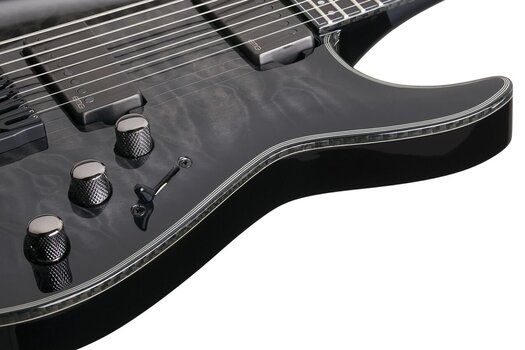 8-saitige E-Gitarre Schecter Hellraiser Hybrid C-8 Trans Black Burst 8-saitige E-Gitarre - 6
