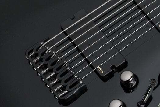 8-saitige E-Gitarre Schecter Hellraiser C-8 Gloss Black 8-saitige E-Gitarre - 5