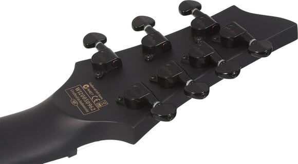 Elektrická gitara Schecter Damien-7 Left Handed Satin Black Elektrická gitara - 12