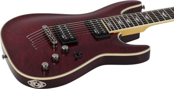 E-Gitarre Schecter Omen Extreme-7 Black Cherry E-Gitarre - 5